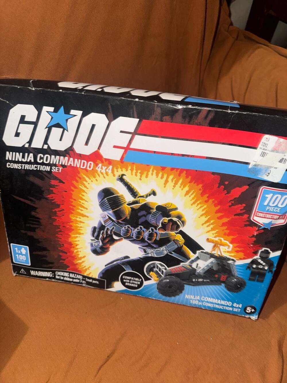 G.I. Joe Ninja Commando 4x4 Construction Set 100-Piece Building Toy